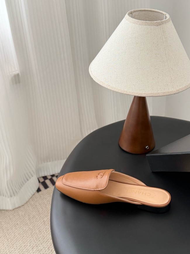 Chanel Mules Calfskin 55708-1