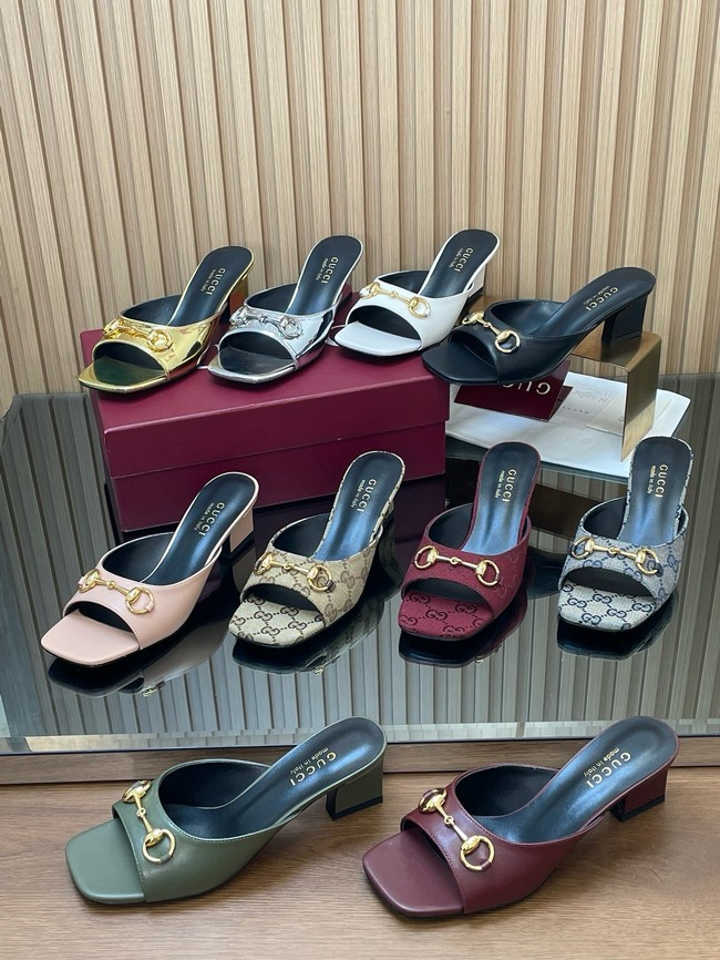 Gucci Womens slide sandal with Horsebit 55706-4