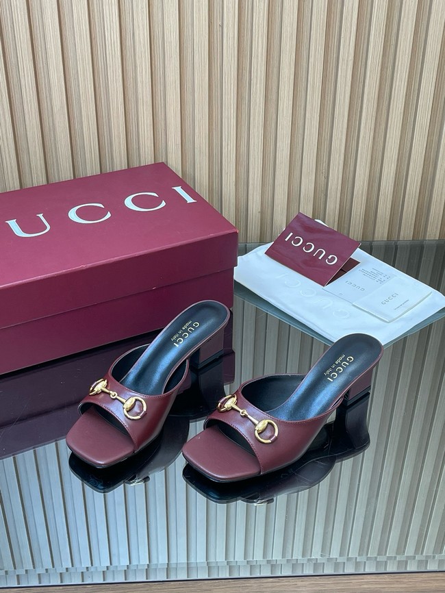 Gucci Womens slide sandal with Horsebit 55706-4