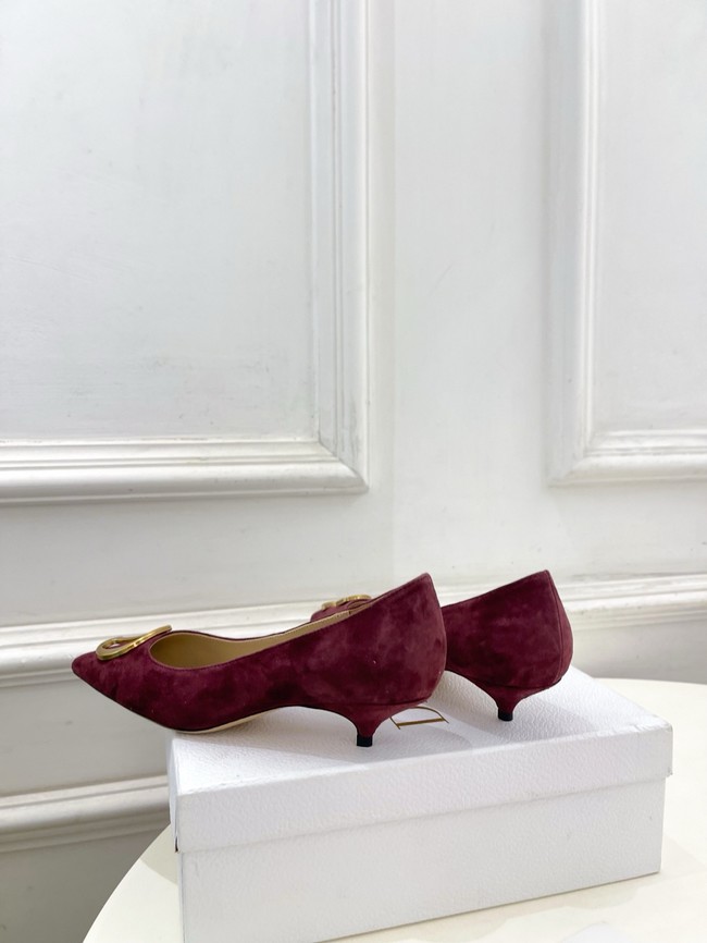 Dior Initials Pump Suede Goatskin 55746-2