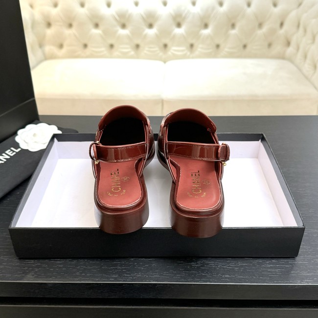 Chanel Slingbacks Shiny Calfskin G47033-1