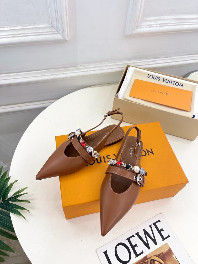 Louis Vuitton Vibe Slingback Flat Sandal  66897-3
