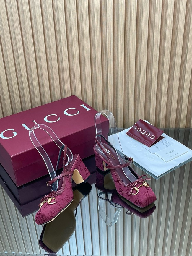 Gucci Womens slingback pump with Horsebit 66923-1