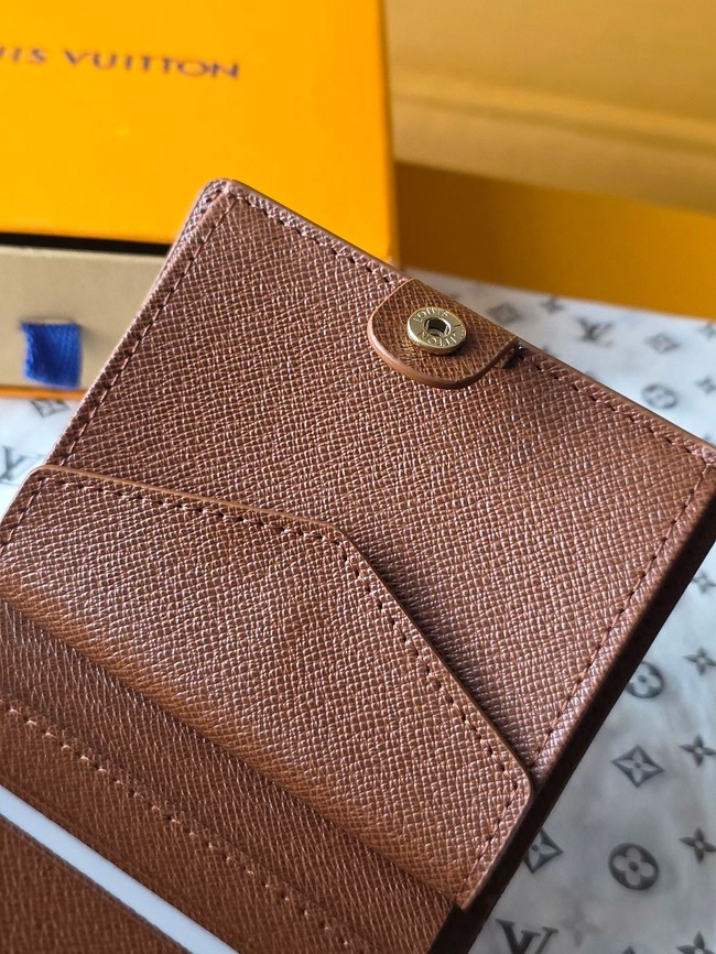 Louis Vuitton Charms Pocket Wallet M27679 brown