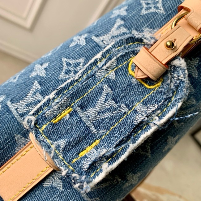 Louis Vuitton NEW All In BB M28107 Blue Denim