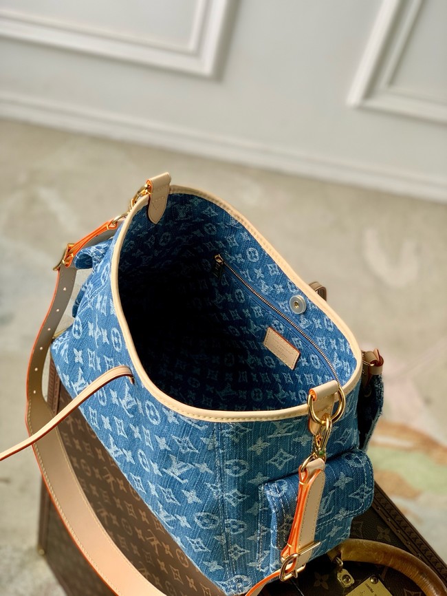 Louis Vuitton NEW Carryall Cargo PM M28287 Blue Denim