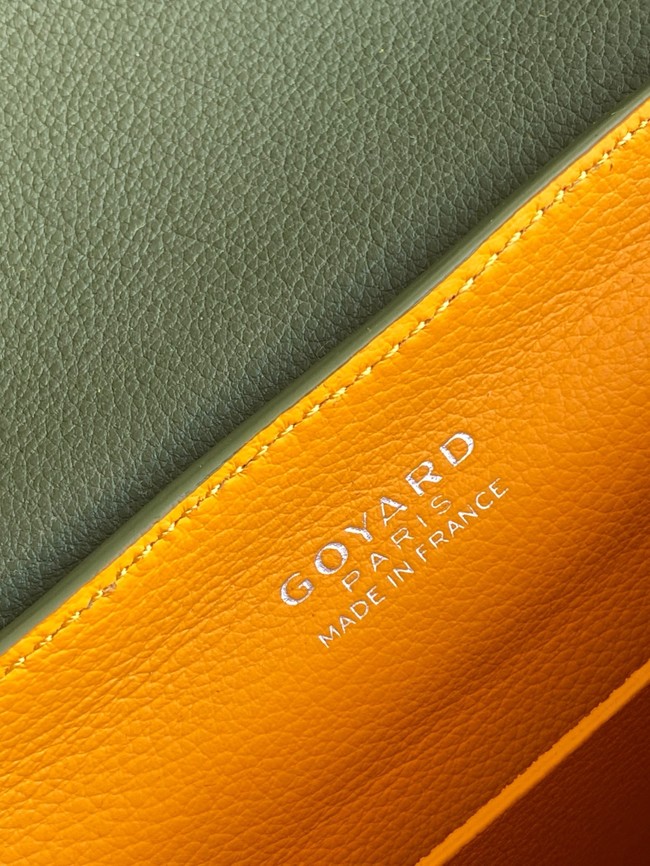 Goyard Saigon Soft Mini Bag 7CL07P dark green