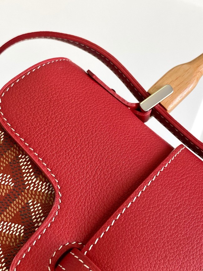 Goyard Saigon Soft Mini Bag 7CL07P red