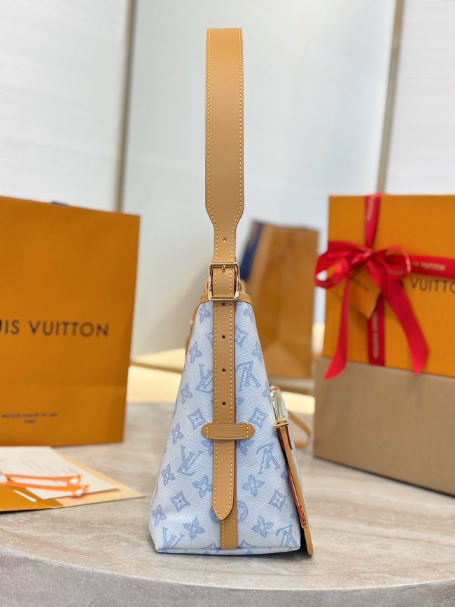Louis Vuitton CarryAll PM M27532 Bleu Courrier