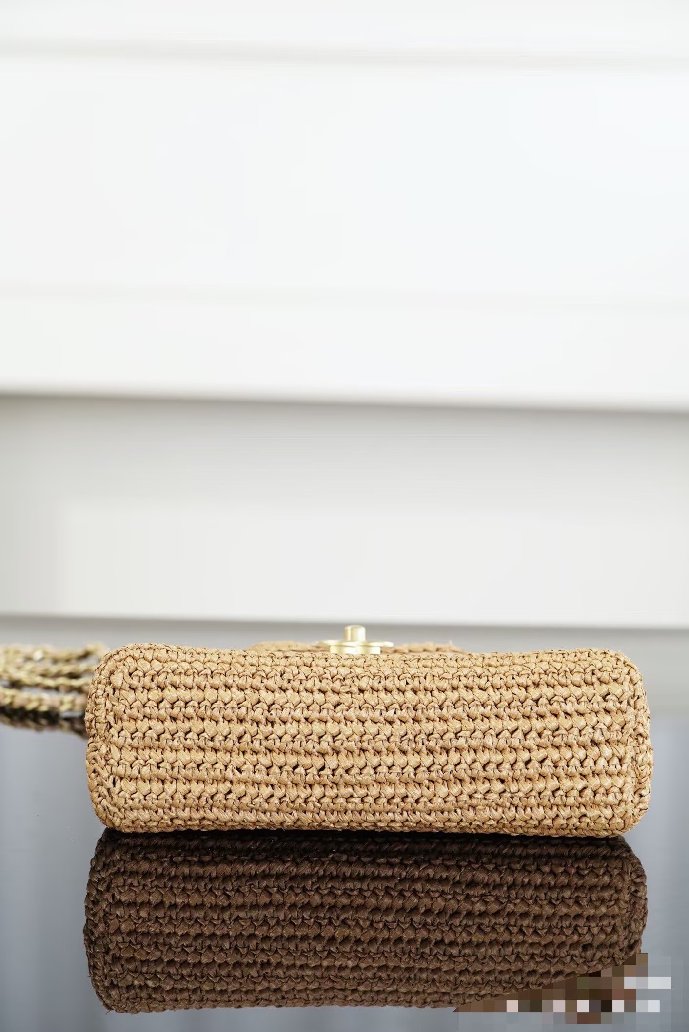 Chanel 26C Kelly Woven Bag AS4416 Beige