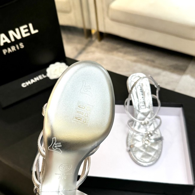 Chanel Sandals Laminated Lambskin 95mm G46964-4