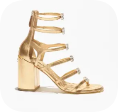 Chanel Sandals Laminated Lambskin 95mm G46999-1