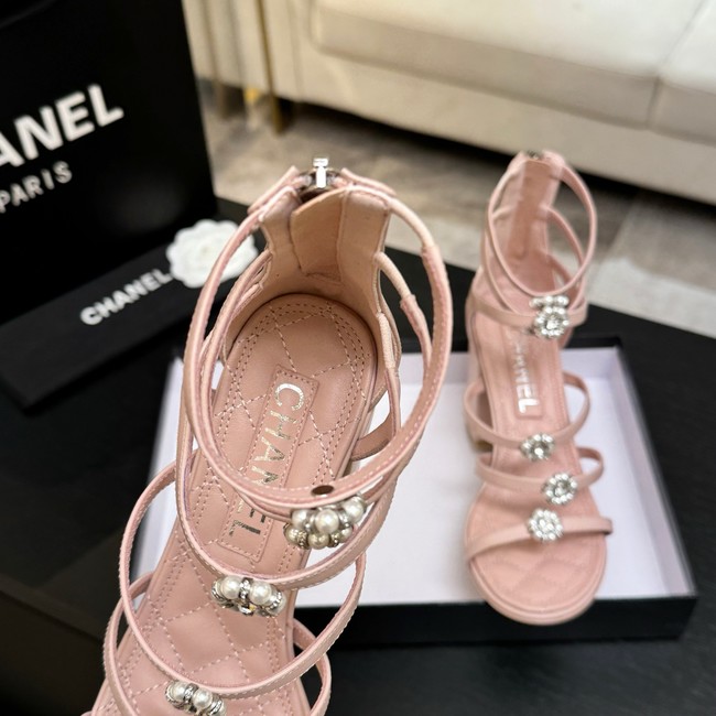 Chanel Sandals Laminated Lambskin 95mm G46999-2