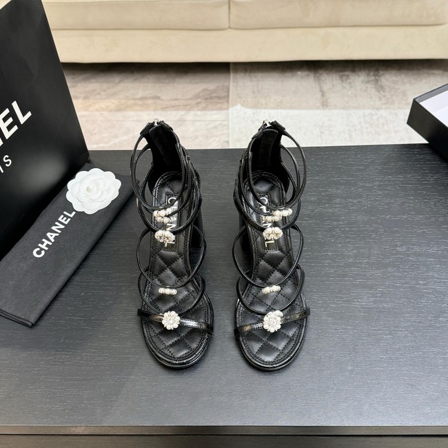 Chanel Sandals Laminated Lambskin 95mm G46999-5