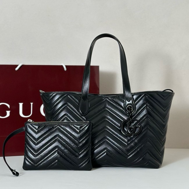 Gucci GG Marmont medium tote bag 855279 black