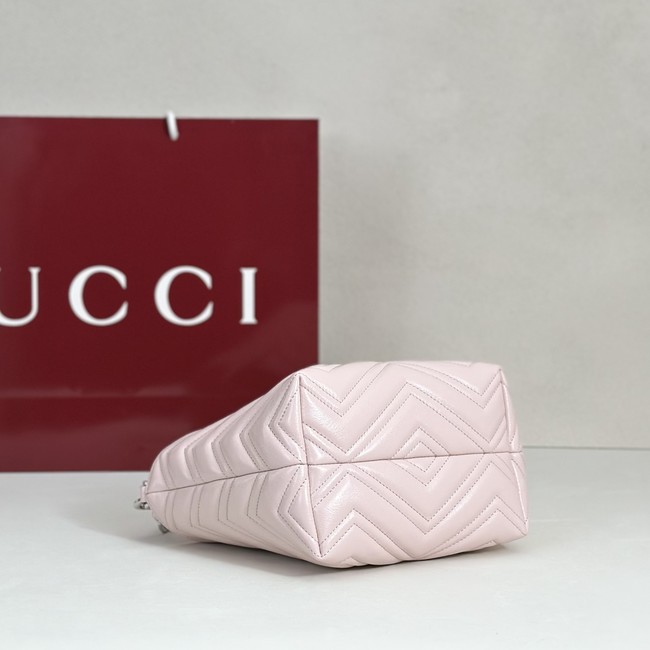 Gucci GG Marmont small tote bag 855391 pink