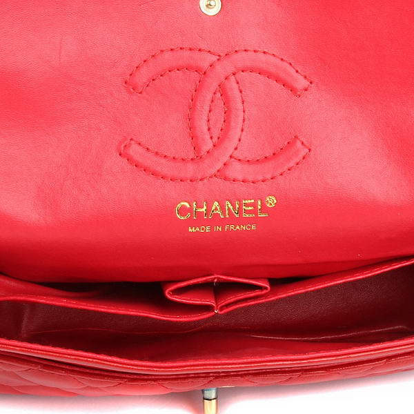 Chanel 2.55 Series Flap Bag A01112 Red Leather Golden Hardware Chanel 2.55 Series Flap Bag A01112 Red Leather Golden Hardware