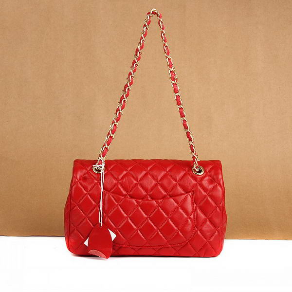 Chanel 2.55 Series Flap Bag A01112 Red Leather Golden Hardware Chanel 2.55 Series Flap Bag A01112 Red Leather Golden Hardware