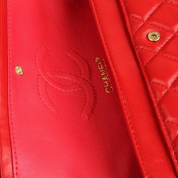 Chanel 2.55 Series Flap Bag A01112 Red Leather Golden Hardware Chanel 2.55 Series Flap Bag A01112 Red Leather Golden Hardware