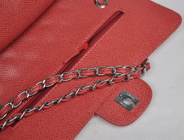 Chanel 2.55 Quilted Flap Bag 1112 Red with Silver Hardware Chanel 2.55 Quilted Flap Bag 1112 Red with Silver Hardware