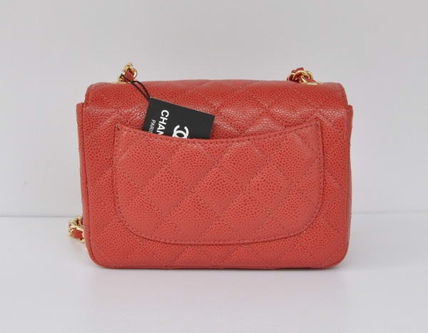 Cheap Chanel Classic mini Flap Bag 1115 Red Leather Golden Hardware Cheap Chanel Classic mini Flap Bag 1115 Red Leather Golden Hardware