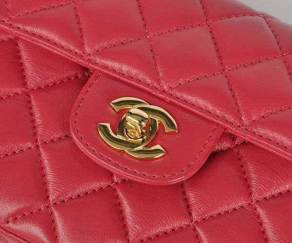Cheap Chanel Classic mini Flap Bag 1115 Rose Sheepskin Golden Hardware Cheap Chanel Classic mini Flap Bag 1115 Rose Sheepskin Golden Hardware