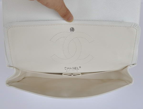 Cheap Chanel 2.55 Series Flap Bag 1113 White Leather Silver Hardware Cheap Chanel 2.55 Series Flap Bag 1113 White Leather Silver Hardware