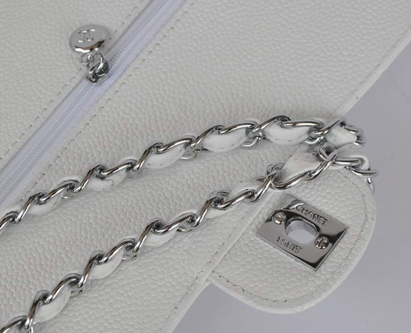 Cheap Chanel 2.55 Series Flap Bag 1113 White Leather Silver Hardware Cheap Chanel 2.55 Series Flap Bag 1113 White Leather Silver Hardware