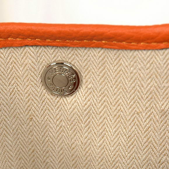 Hermes Garden Party 36CM Bag Clemence Orange Hermes Garden Party 36CM Bag Clemence Orange