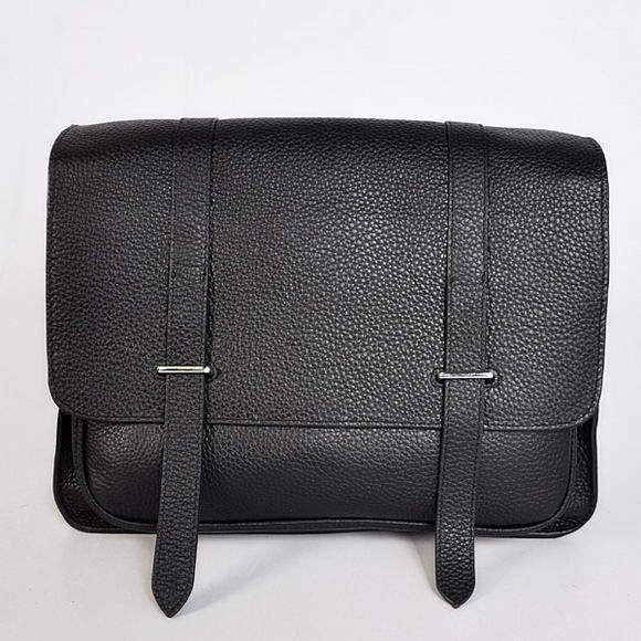 Hermes Steve 32CM Mens Bag Clemence Black Hermes Steve 32CM Mens Bag Clemence Black