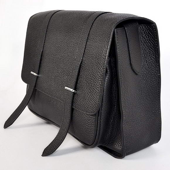 Hermes Steve 32CM Mens Bag Clemence Black Hermes Steve 32CM Mens Bag Clemence Black