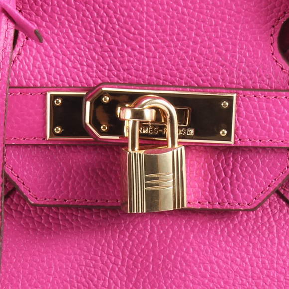 Hermes Birkin 35CM Smooth Leather Handbag 6089 Rose Golden Hermes Birkin 35CM Smooth Leather Handbag 6089 Rose Golden