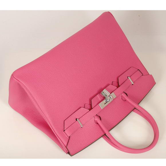 Hermes Birkin 35CM Tote Bags Smooth Togo Leather Peach Silver Hermes Birkin 35CM Tote Bags Smooth Togo Leather Peach Silver