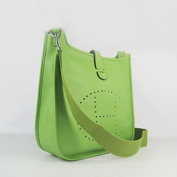 Hermes Evelyne Messenger Bag 6309 Green Hermes Evelyne Messenger Bag 6309 Green