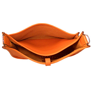 Hermes Evelyn III PM Silver hardware Orange Clemens Hermes Evelyn III PM Silver hardware Orange Clemens