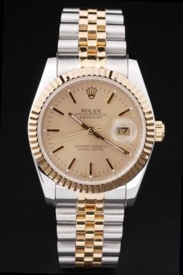 Rolex Datejust Golden Round Cutwork Men Watch-RD2363 Rolex Datejust Golden Round Cutwork Men Watch-RD2363