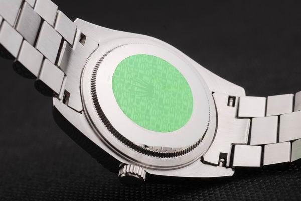 Rolex Datejust Mechanism Silver Bezel Black Surface Watch-RD2414