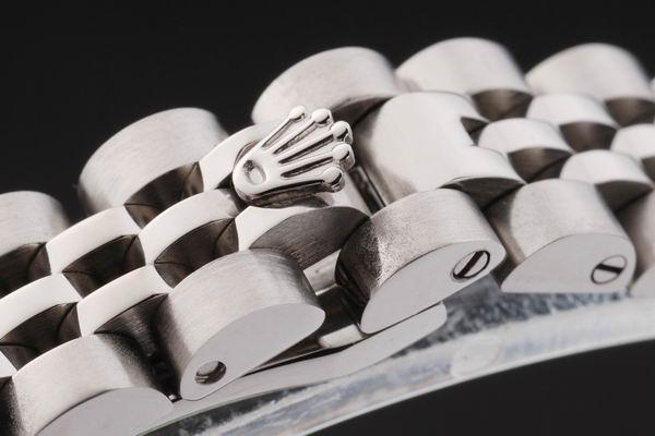 Rolex Datejust Mechanism Silver Bezel&Black Surface Watch-RD2452 Rolex Datejust Mechanism Silver Bezel&Black Surface Watch-RD2452