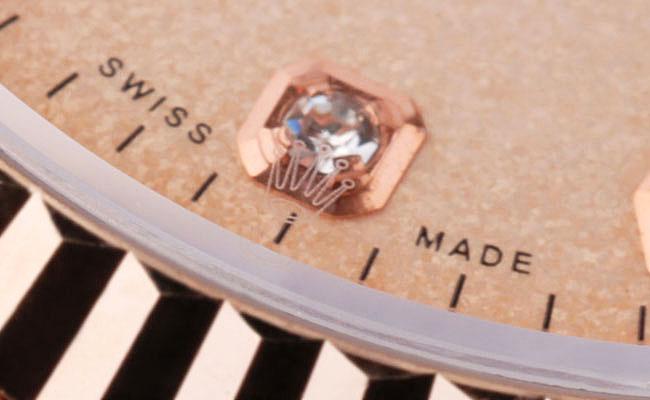 Rolex Datejust Rose Gold Surface 34mm Men Watch-RD3848