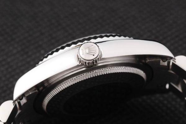 Rolex Datejust Silver&Black Stainless Steel Watch-RD2411 Rolex Datejust Silver&Black Stainless Steel Watch-RD2411