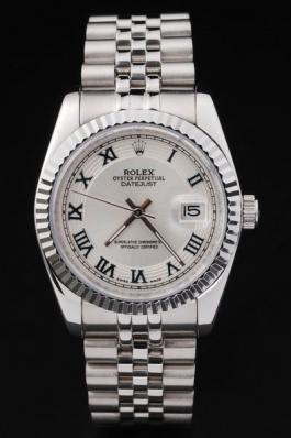 Rolex Datejust Silver White Surface Cutwork Watch-RD2391 Rolex Datejust Silver White Surface Cutwork Watch-RD2391