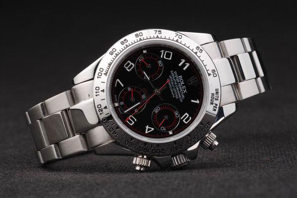 Rolex Daytona Mechanism Black Surface Men Watch-RD2424 Rolex Daytona Mechanism Black Surface Men Watch-RD2424