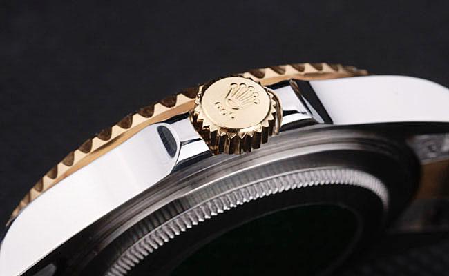 Rolex Submariner Mechanism Black&Golden 38mm Men Watch-RS3747 Rolex Submariner Mechanism Black&Golden 38mm Men Watch-RS3747