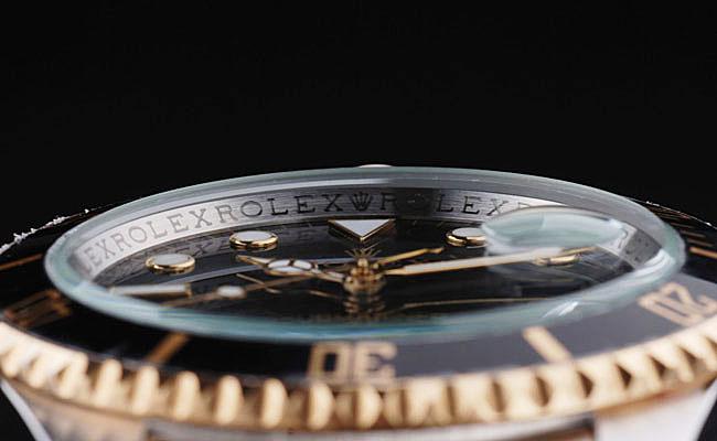 Rolex Submariner Mechanism Black&Golden 38mm Men Watch-RS3747 Rolex Submariner Mechanism Black&Golden 38mm Men Watch-RS3747