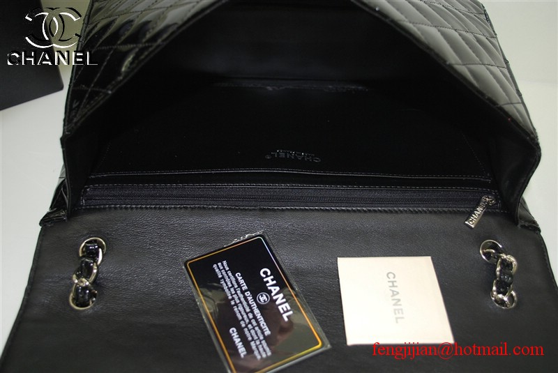 Chanel Classic Flap Bag 36070 Black with Silver chain Chanel Classic Flap Bag 36070 Black with Silver chain