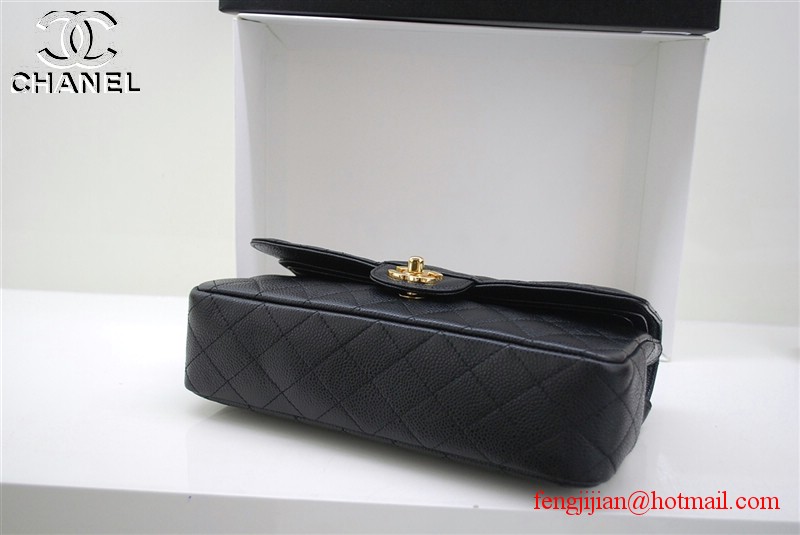 Chanel 2.55 Double Flap Gold Hardware A1112 Black Chanel 2.55 Double Flap Gold Hardware A1112 Black