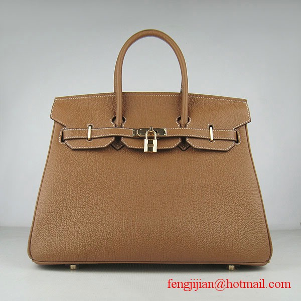 Hermes Birkin 35cm Tendon Veins Leather Bag Light Coffee Gold Hardware Hermes Birkin 35cm Tendon Veins Leather Bag Light Coffee Gold Hardware