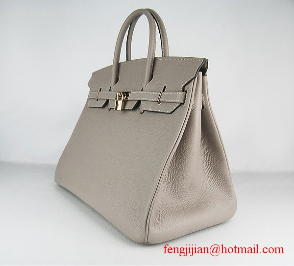 Hermes Birkin 40cm Togo Bag Grey 6099 Hermes Birkin 40cm Togo Bag Grey 6099