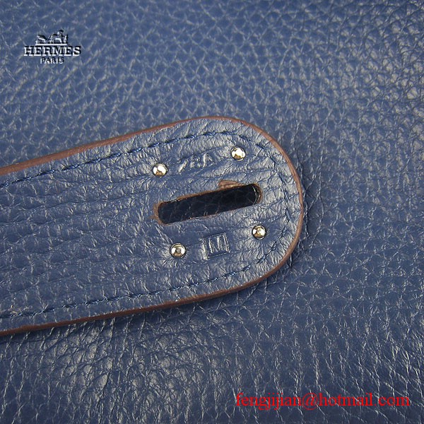 Hermes Women Shoulder Bag Dark Blue 6208 Hermes Women Shoulder Bag Dark Blue 6208