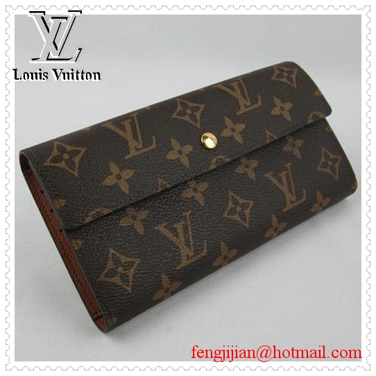 Louis Vuitton Monogram Canvas Porte International M58104 Louis Vuitton Monogram Canvas Porte International M58104